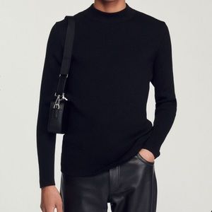 Sandro crewneck cardigan